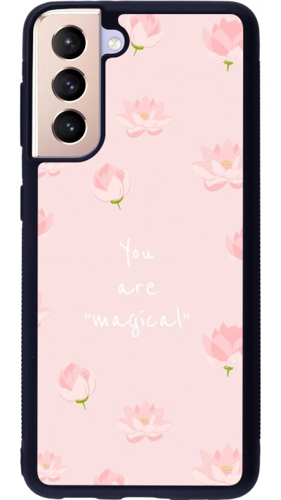 Samsung Galaxy S21 5G Case Hülle - Silikon schwarz Mom 2023 your are magical