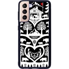 Samsung Galaxy S21 5G Case Hülle - Silikon schwarz Poya Schweiz 2 schwarz