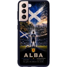Samsung Galaxy S21 5G Case Hülle - Silikon schwarz Fussball Schottland splash 2026