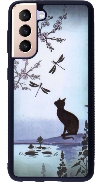 Coque Samsung Galaxy S21 5G - Silicone rigide noir Spring 19 12