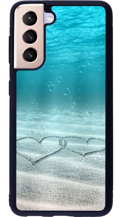 Coque Samsung Galaxy S21 5G - Silicone rigide noir Summer 18 19