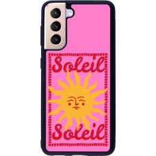 Samsung Galaxy S21 5G Case Hülle - Silikon schwarz Sun sun 2026