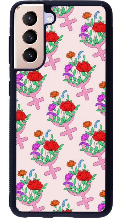 Samsung Galaxy S21 5G Case Hülle - Silikon schwarz Womens day 2026 7