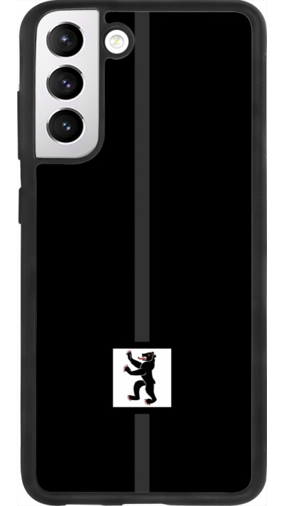 Samsung Galaxy S21 FE 5G Case Hülle - Silikon schwarz Kanton AI schwarz