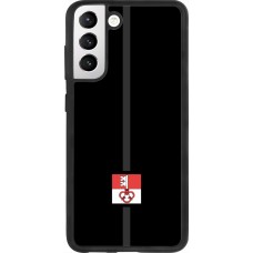 Samsung Galaxy S21 FE 5G Case Hülle - Silikon schwarz Kanton OW schwarz