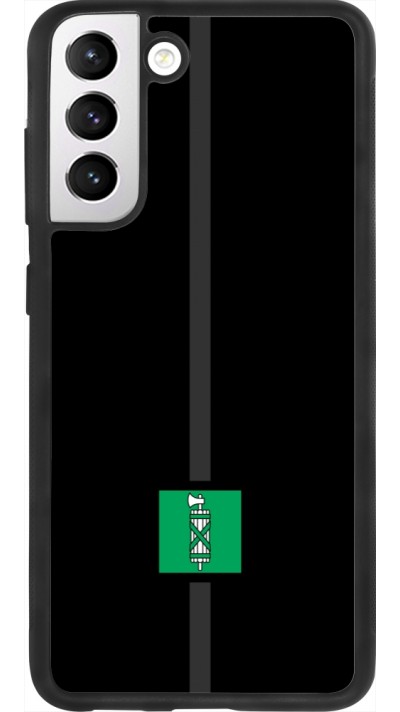 Samsung Galaxy S21 FE 5G Case Hülle - Silikon schwarz Kanton SG schwarz