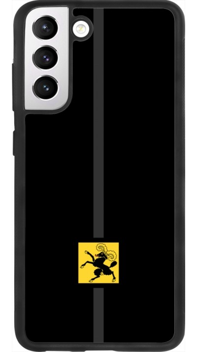 Samsung Galaxy S21 FE 5G Case Hülle - Silikon schwarz Kanton SH schwarz