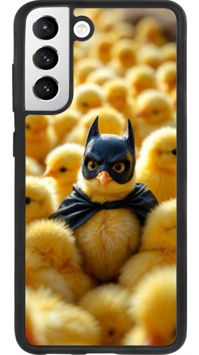 Samsung Galaxy S21 FE 5G Case Hülle - Silikon schwarz Easter 2026 Chicken Batman