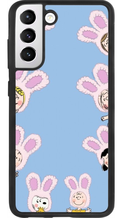 Samsung Galaxy S21 FE 5G Case Hülle - Silikon schwarz Easter 2026 Snoopy