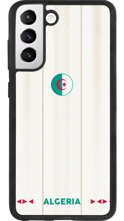 Samsung Galaxy S21 FE 5G Case Hülle - Silikon schwarz Algerien 2026 personalisierbares Fussballtrikot