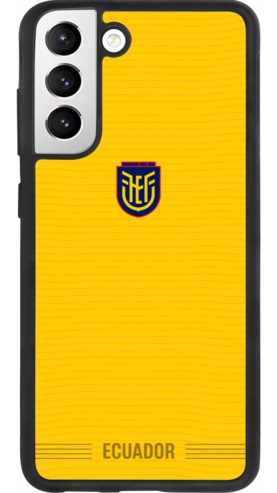 Samsung Galaxy S21 FE 5G Case Hülle - Silikon schwarz Ecuador 2026 personalisierbares Fussballtrikot
