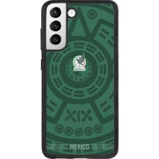 Samsung Galaxy S21 FE 5G Case Hülle - Silikon schwarz Mexiko 2026 personalisierbares Fussballtrikot