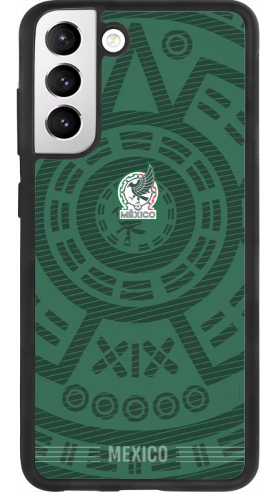 Samsung Galaxy S21 FE 5G Case Hülle - Silikon schwarz Mexiko 2026 personalisierbares Fussballtrikot