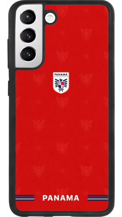 Samsung Galaxy S21 FE 5G Case Hülle - Silikon schwarz Panama 2026 personalisierbares Fussballtrikot