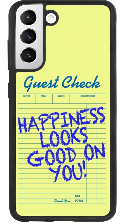 Samsung Galaxy S21 FE 5G Case Hülle - Silikon schwarz Guest check 2026