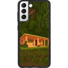 Samsung Galaxy S21 FE 5G Case Hülle - Silikon schwarz Benitos house DTMF