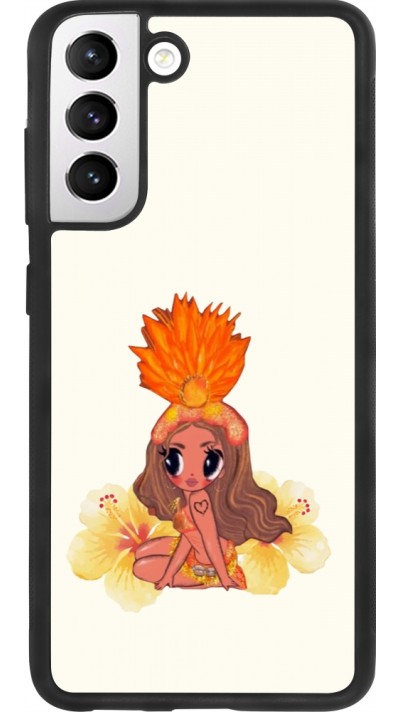 Samsung Galaxy S21 FE 5G Case Hülle - Silikon schwarz Karol G Tropicoqueta