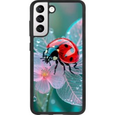 Samsung Galaxy S21 FE 5G Case Hülle - Silikon schwarz Ladybird in bloom 2026
