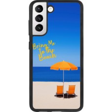 Samsung Galaxy S21 FE 5G Case Hülle - Silikon schwarz Summer 2025 Bring me to the beach