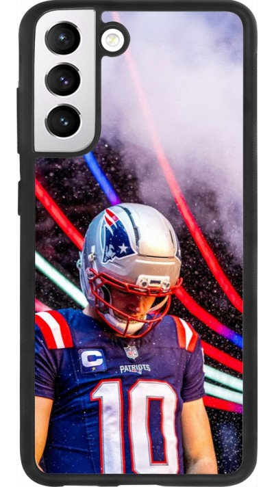 Samsung Galaxy S21 FE 5G Case Hülle - Silikon schwarz Super Bowl 26 Patriots 3