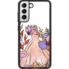 Samsung Galaxy S21 FE 5G Case Hülle - Silikon schwarz Taylor Swift Sketch - White