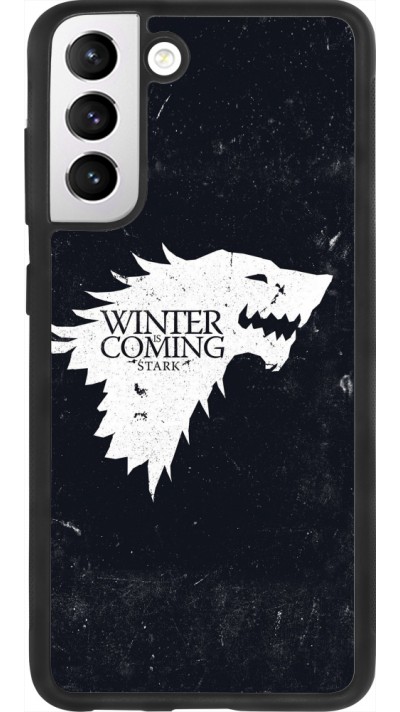 Samsung Galaxy S21 FE 5G Case Hülle - Silikon schwarz Winter is coming Stark
