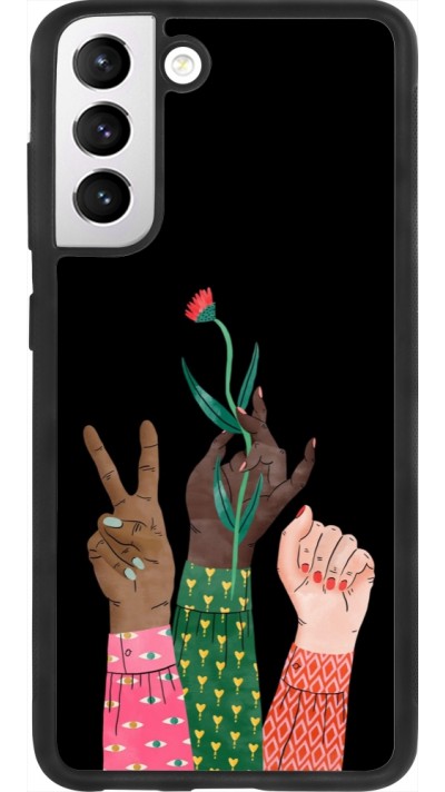 Samsung Galaxy S21 FE 5G Case Hülle - Silikon schwarz Womens day 2026 2