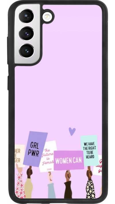 Samsung Galaxy S21 FE 5G Case Hülle - Silikon schwarz Womens day 2026 9
