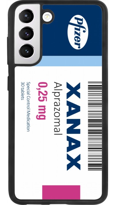 Samsung Galaxy S21 FE 5G Case Hülle - Silikon schwarz Xanax Alprazolam 2025