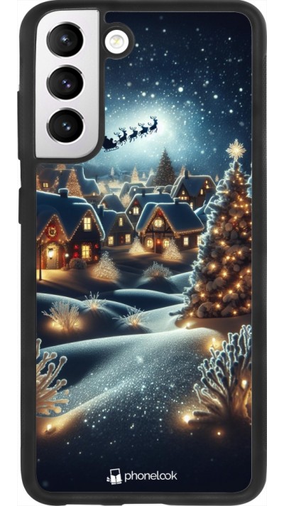 Samsung Galaxy S21 FE 5G Case Hülle - Silikon schwarz Weihnachten 2023 Weihnachten steht vor der Tür