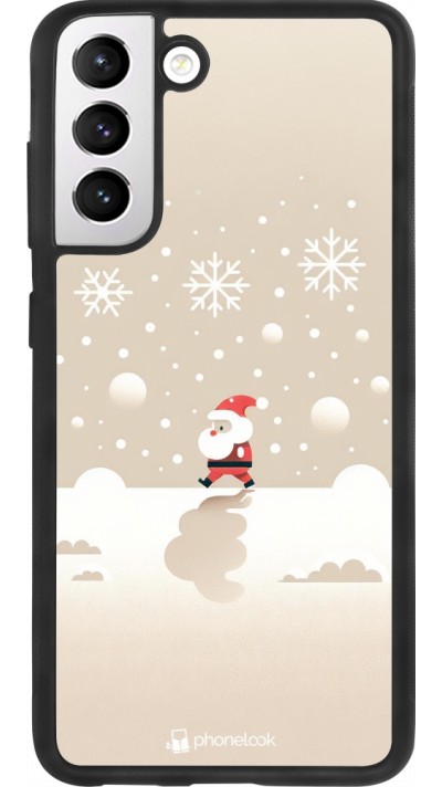 Samsung Galaxy S21 FE 5G Case Hülle - Silikon schwarz Weihnachten 2023 Minimalistischer Weihnachtsmann