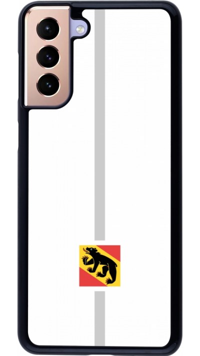 Samsung Galaxy S21+ 5G Case Hülle - Kanton BE weiss