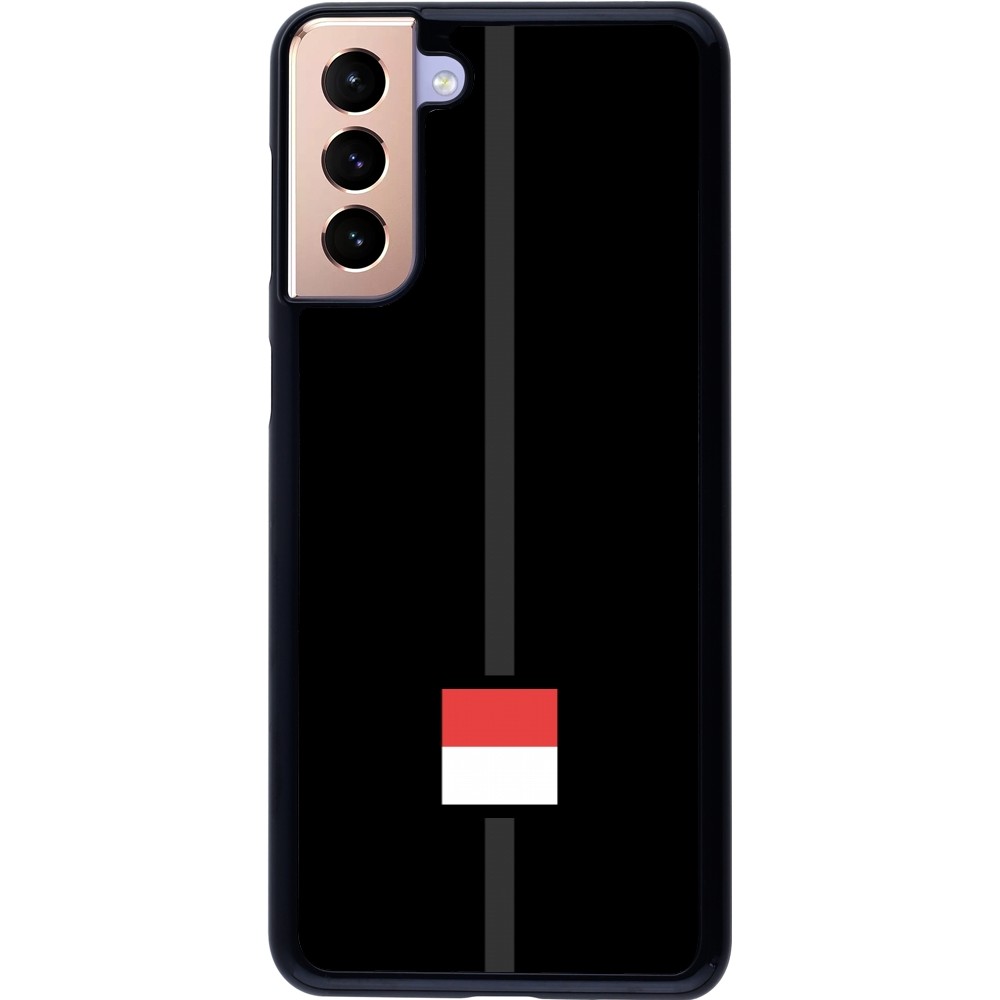 Samsung Galaxy S21+ 5G Case Hülle - Kanton SO schwarz