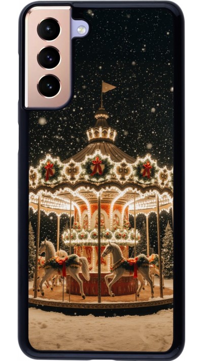 Samsung Galaxy S21+ 5G Case Hülle - Christmas 25 Carousel