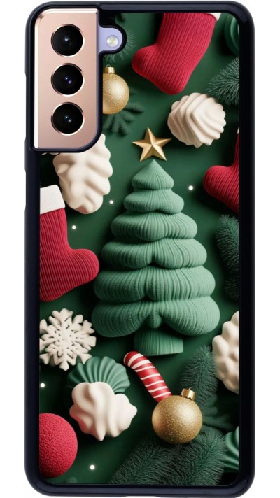 Samsung Galaxy S21+ 5G Case Hülle - Christmas 25 Christmas textiles