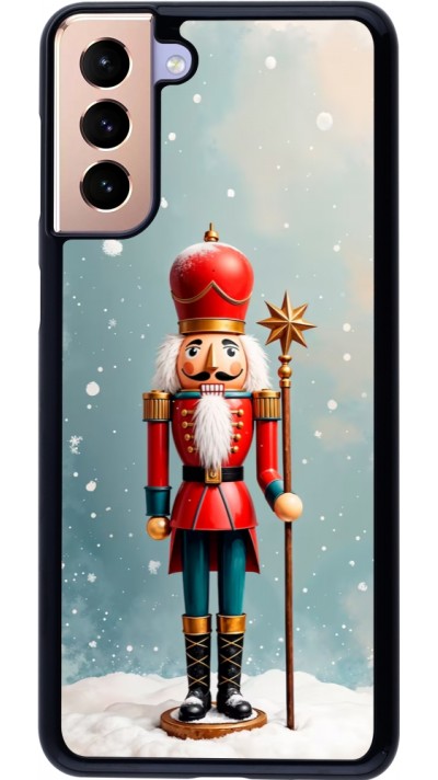 Samsung Galaxy S21+ 5G Case Hülle - Christmas 25 Nutcracker Snow