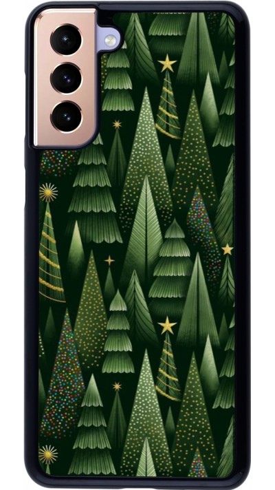 Samsung Galaxy S21+ 5G Case Hülle - Christmas 25 Pattern Xmas Tree