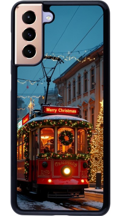 Samsung Galaxy S21+ 5G Case Hülle - Christmas 25 Xmas Train