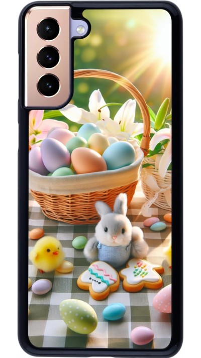 Samsung Galaxy S21+ 5G Case Hülle - Ostern 2025 Osterkorb