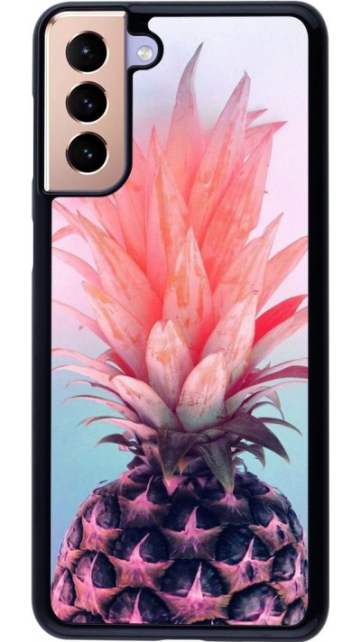 Hülle Samsung Galaxy S21+ 5G - Purple Pink Pineapple
