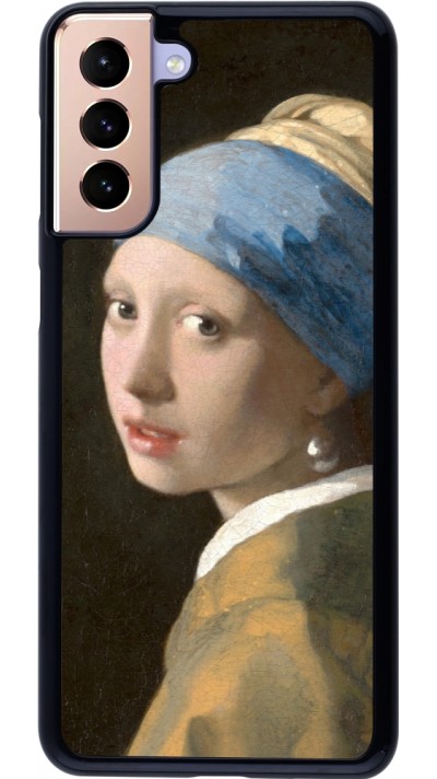 Samsung Galaxy S21+ 5G Case Hülle - Kunstbild - Das Mädchen mit dem Perlenohrring - Jan Vermeer