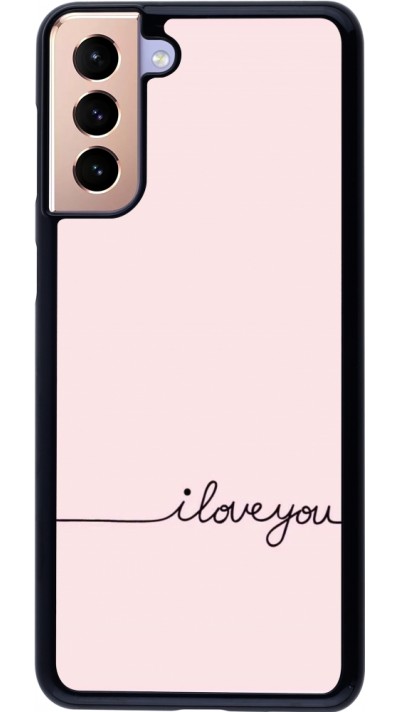 Samsung Galaxy S21+ 5G Case Hülle - Valentine 2023 i love you writing