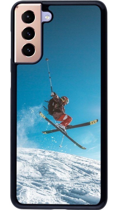Samsung Galaxy S21+ 5G Case Hülle - Winter 22 Ski Jump