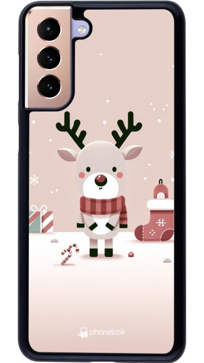 Samsung Galaxy S21+ 5G Case Hülle - Weihnachten 2023 Choupinette Rentier