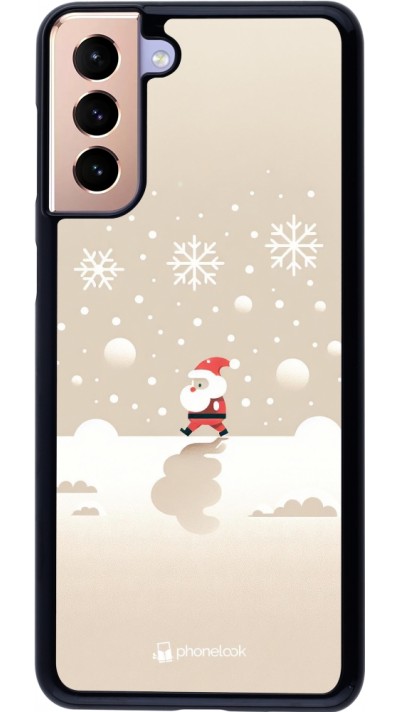 Samsung Galaxy S21+ 5G Case Hülle - Weihnachten 2023 Minimalistischer Weihnachtsmann