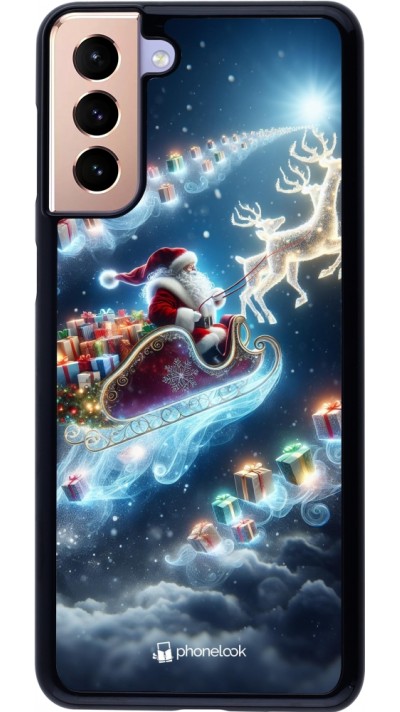 Samsung Galaxy S21+ 5G Case Hülle - Weihnachten 2023 Verzauberter Weihnachtsmann
