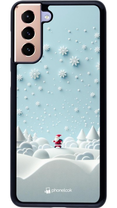 Samsung Galaxy S21+ 5G Case Hülle - Weihnachten 2023 Kleiner Vater Schneeflocke