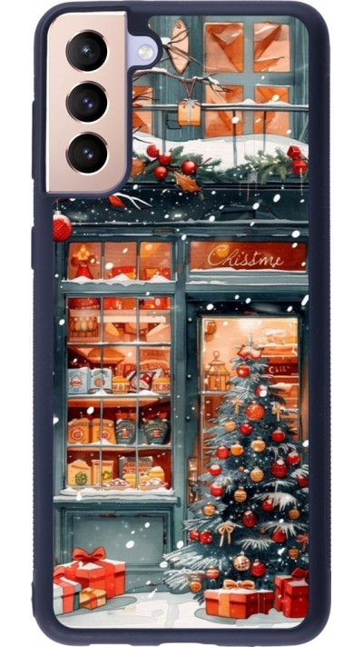 Samsung Galaxy S21+ 5G Case Hülle - Silikon schwarz Christmas 25 Xmas Shop