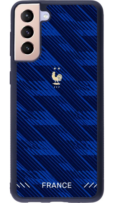 Samsung Galaxy S21+ 5G Case Hülle - Silikon schwarz Frankreich 2026 personalisierbares Fussballtrikot