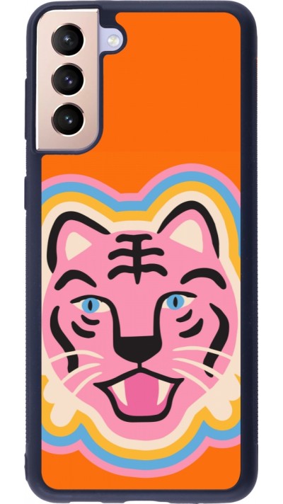 Samsung Galaxy S21+ 5G Case Hülle - Silikon schwarz Lion colors 2026